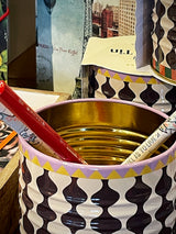 Bote Lapicero de Lata 'Wavy'