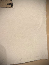 Grabado Con Papel Hecho a Mano 'S/T' - Jaume Plensa