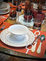 Bol de Desayuno de Porcelana 'Decó' - Ø15 cm