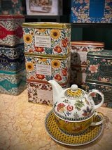 Lata de Té 'Embroidery Sunflower' - 40 Bolsitas English Afternoon