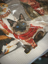Pack de 20 Servilletas de Papel 'Scarf Cats' - 25x25 cm