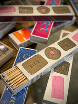 Caja de Cerillas Alargadas 'Biscuit Matches' - 45 piezas