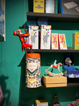 Figura de Lata 'Climbing Monkey' Estilo Vintage