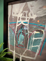 Original Gouache 'Superimposed Mosques' - Albert Gonzalo