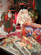 Box of German Scrap Reliefs 'Christmas'