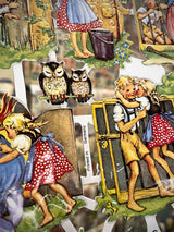 Hoja Cromos Alemanes 'Hansel y Gretel'