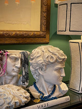 Caja y Busto Decorativo Clásico 'David' - Pequeño