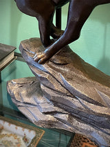 Lámpara de Mesa 'Leopard' con Pantalla Negra