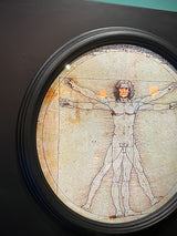 Cuadro Decorativo Clásico 'Vitruvio' - 80x80 cm