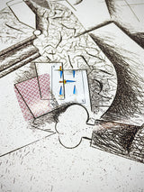 Carpeta 'Nuevos Tipos Urbanos' con 5 Aguafuertes - Manolo Valdés