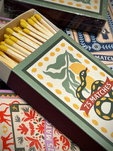 Caja de Cerillas 'Snake' - 75 piezas