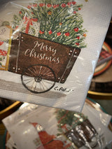 Pack de 20 Servilletas de Papel 'Santa Delivery' - 33x33 cm