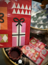 Pack de 20 Servilletas de Papel 'Gift Collage' - 33x33 cm