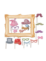 Juego de 'Photo-Party' de Estilo Vintage