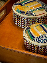 Caja Joyero de Porcelana Grande 'Luxury Living' - Geometric