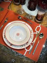 Juego de Cubertería 'Asia Pietra Verde Oro' - 24 Piezas