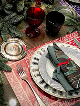 'Manhattan' Aged Silver Plated Bread Plate