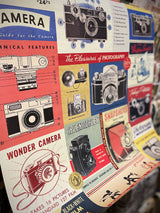 Papel Poster & Wrap 'Vintage Cameras' - Cavallini & Co