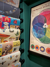 Paper Poster & Wrap 'Chromatic Scale of Colors' - Cavallini & Co