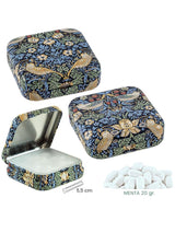Cajita Pastillero 'Strawberry Thief' con Mints - William Morris