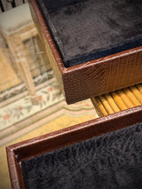 Caja Decorativa de Piel 'Bond' - Grande