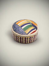 Caja Joyero de Porcelana Pequeña 'Luxury Living' - Geometric