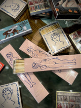 Caja de Cerillas Alargadas 'Nude Luxury Matches' - 45 piezas