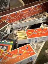Caja de Cerillas Alargadas 'Celebration Matches' - 45 piezas