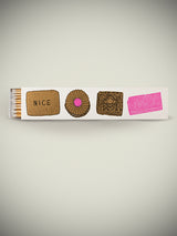 Caja de Cerillas Alargadas 'Biscuit Matches' - 45 piezas