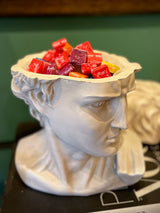 Caja y Busto Decorativo Clásico 'David' - Pequeño