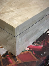 Caja Decorativa de Hueso Natural Pequeña 'Hubert'