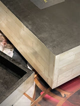 Caja Decorativa de Hueso Natural Pequeña 'Hubert'