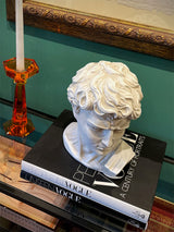 Caja y Busto Decorativo Clásico 'David' - Pequeño