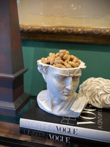 Caja y Busto Decorativo Clásico 'David' - Pequeño