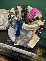 Caja y Busto Decorativo Clásico 'David' - Pequeño