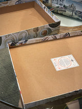 Caja Rectangular Grande 'Ocean' - 35x25x6 cm