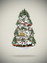 Calendario de Adviento 'Circuito Tren de Navidad' - DIN A3