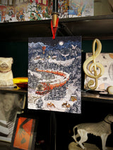 Calendario de Adviento 'Christmas Express' - DIN A4