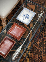 Calzador Plateado Largo 'Flor de Lys'