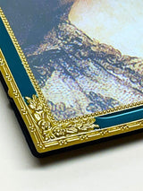 Photo Frame 'Paris' Enameled Green - 10x15cm