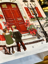 Decoración de Adviento 'Casa Navideña' - Rosada