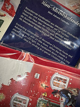 Decoración de Adviento 'Casa Navideña' - Roja