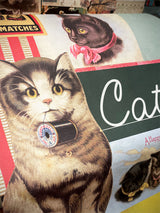 Papel Poster & Wrap 'Vintage Cats' - Cavallini & Co