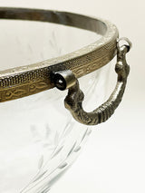 Glass Centerpiece 'Herbert' With Handles and Feet