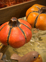Figura Decorativa 'Calabaza' de Cerámica - Caldera