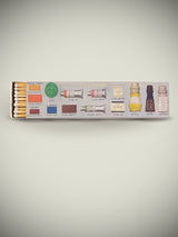 Caja de Cerillas Alargadas 'Aquarelle' - 45 piezas