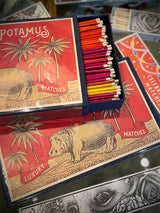 Caja de Cerillas Gigante 'Hippopotamus' - 150 Piezas