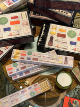 Caja de Cerillas Alargadas 'Aquarelle' - 45 piezas