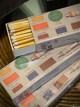 Caja de Cerillas Alargadas 'Aquarelle' - 45 piezas