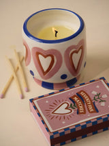 Caja de Cerillas 'Hearts' - 75 piezas